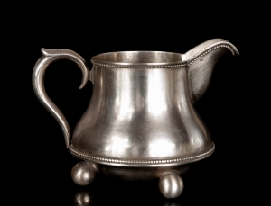 Milk jug, Ivan Ekimovich Morozov, Petersburg, 19th century