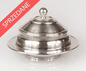 Naczynie do kawioru, Wiedeń, XIX/XX w. 