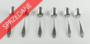 Komplet łyżeczek do kawy, Warszawa, lata 1963 - 1986
