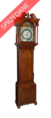 Zegar Longcase, Anglia, XVIII/XIX w., antyki, antyki Warszawa, antyczne zegary
