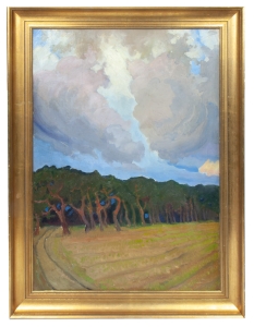 Ludwik Leszko “Spring landscape”, 1921 