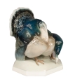Turkeys, H. Krebs, Rosenthal, circa 1910  
, antique Warsaw, antique porcelain, old porcelain, Galeria Żak, art, antiques