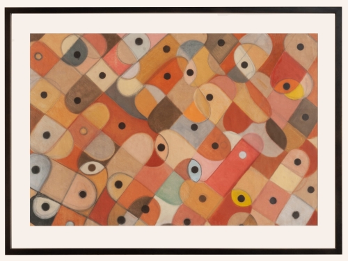 Jacenty Wójcik “Kompozycja 7”, malarstwo współczesne, sztuka współczesna, abstrakcja, Galeria Żak, antyki Warszawa