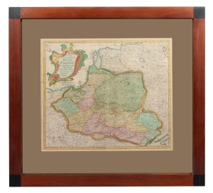 Leonhard Euler, Tabula Geographica Regni Poloniae…, Berlin, 1760 