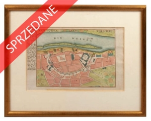 Gabriel Bodenerhr, Plan Warszawy, Augsburg, lata 1709-1730 