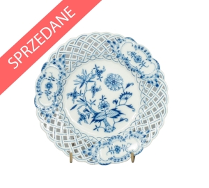 Patera ażurowa, Miśnia, pocz. XX w.