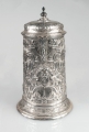 Pitcher, Martin Hall & Co Ltd, London, 1873, antique Warsaw, silver, old silver, Galeria Żak, art, antiques