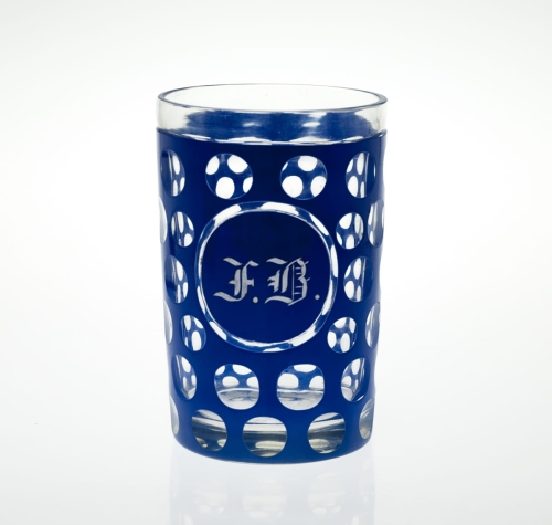 Rummer, Bohemia, 19th century , antique Warsaw, glass, old glass, Galeria Żak, art, antiques