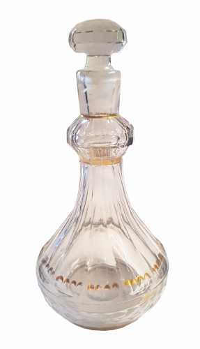 Carafe, early 20th century, antique Warsaw, glass, old glass, Galeria Żak, art, antiques