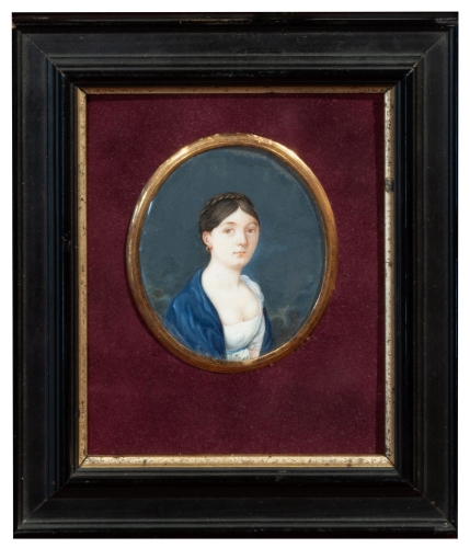 Miniature, circa 1810 
, antique Warsaw, antique home decorations, Galeria Żak