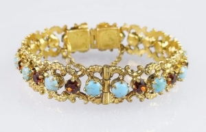 Bracelet with turquoise