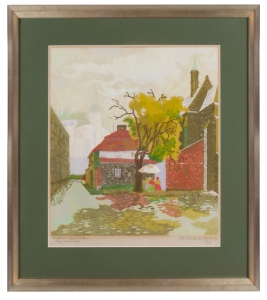 Władysław Bielecki “Church of St. Giles in Kraków”, 1926