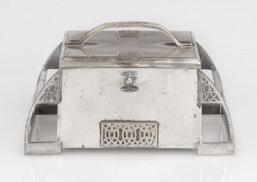 Jewelry casket, WMF, after 1906 , antique Warsaw, silver, old silver, Galeria Żak, art, antiques
