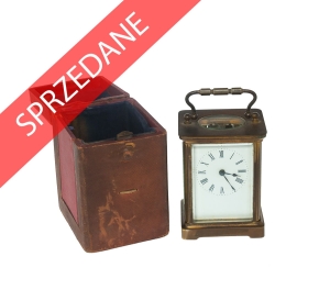 Zegar podróżny, Francja, k. XIX w.