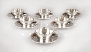 Coffee service, Austria-Hungary, 19th/20th century