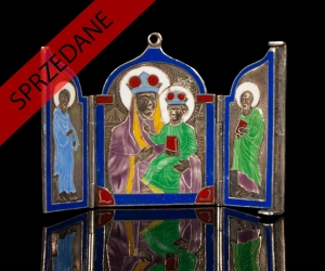 Ikonka podróżna, Iwan Chlebnikow, Moskwa, XIX w. 