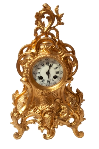 Console clock, France, late 19th century, antique Warsaw, decorative objects, antique home decorations, Galeria Żak, art, antiques