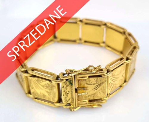Bransoletka , dawna biżuteria, antyki, antyki Warszawa, skup antyków