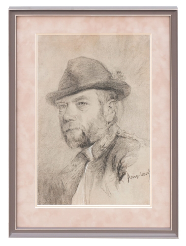 Western European painter “Portrait”  , antique Warsaw, antique paintings, Galeria Żak, art, antiques