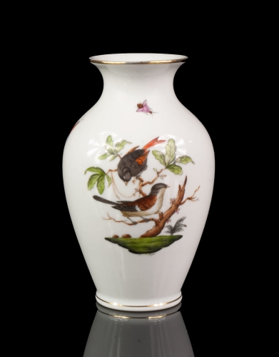 Wazonik, Herend, Węgry, XX w., antyki Warszawa, skup antyków, porcelana, stara porcelana, Galeria Żak