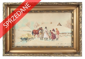 Emil Butowicz “Przed chatą” 