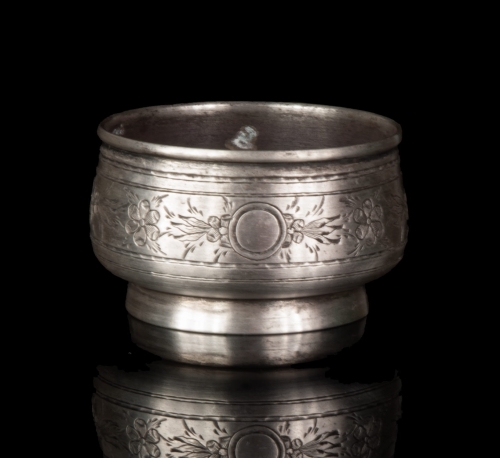 Salt cellar, Andrjej Wilgelmowicz Wekman, Moscow, 1878 , antique Warsaw, silver, old silver, Galeria Żak, art, antiques