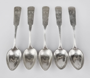 Spoons, Ludwik Nast, Warsaw, 1883