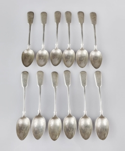  Spoons, Ivan Khlebnikov, Moscow, 1899-1908