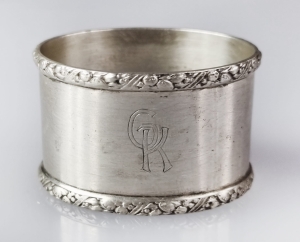 Napkin ring, Wilhelm Binder, Schwäbisch Gmünd, Germany, 20th century