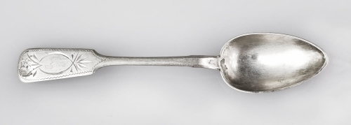 Spoon, Russia, 3rd quarter of the 20th century, antique Warsaw, silver, old silver, Galeria Żak, art, antiques