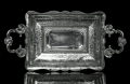 Charger, 19th century , antique Warsaw, silver, old silver, Galeria Żak, art, antiques