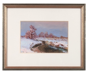  Andrzej Malinowski “Winter landscape”