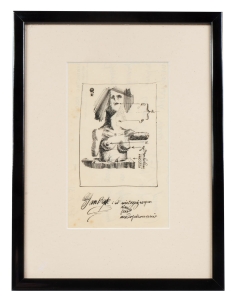 Franciszek Starowieyski “Composition with the nude”