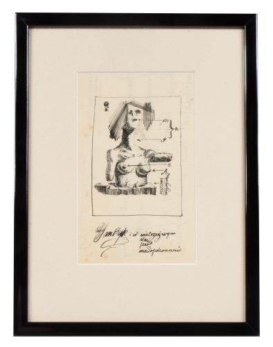 Franciszek Starowieyski “Composition with the nude”
, antique Warsaw, antique paintings, Galeria Żak, art, antiques