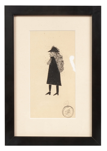 Franciszek Starowieyski “Man with the hat”
, antique Warsaw, antique paintings, Galeria Żak, art, antiques