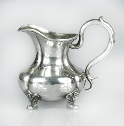 Milk jug, Ivan Saltykov, 1892 , antique Warsaw, silver, old silver, Galeria Żak, art, antiques