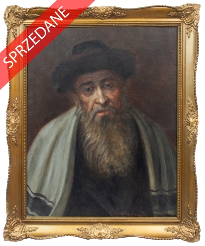 Konstanty Szewczenko “Rabin”
, antyki Warszawa, skup antyków, dawne malarstwo, malarstwo aukcyjne, malarstwo polskie, Galeria Żak