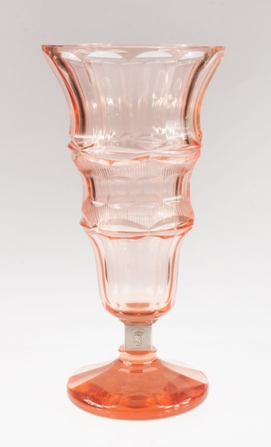 Vase, Art Deco, Moser, Karlsbad, 1930’s, antique Warsaw, decorative objects, antique home decorations, Galeria Żak, art, antiques, glass, old glass