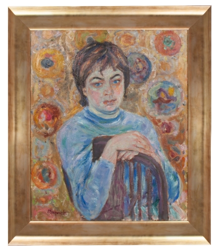 Czesław Rzepiński “Portrait of a girl”
, antique Warsaw, antique paintings, Galeria Żak, art, antiques