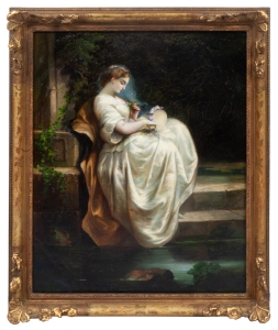 Emil Boratyński “Lady resting”