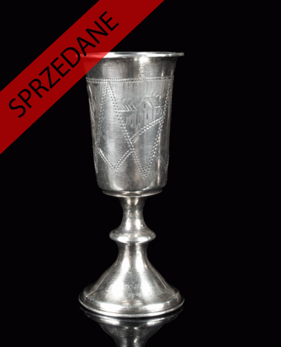 Kieliszek, Aleksandr Kazimirovich Vyrzhikovsky, XIX/XX w. , antyki Warszawa, skup antyków, dawne srebra, stare srebra, srebra antyczne, antyki, Galeria Żak