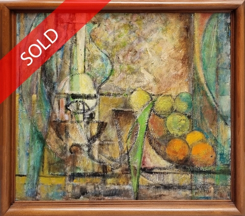 Tadeusz Niemirski “Still life”, 1957 , antique Warsaw, antique paintings, Galeria Żak, art, antiques
