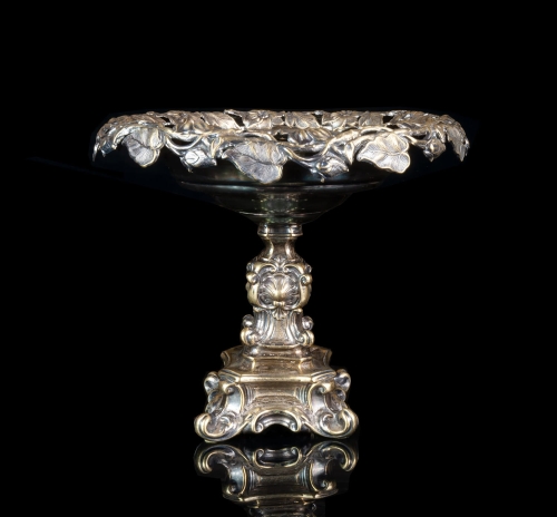 Charger, Fraget, Warsaw, circa 1850 , antique Warsaw, silver, old silver, Galeria Żak, art, antiques