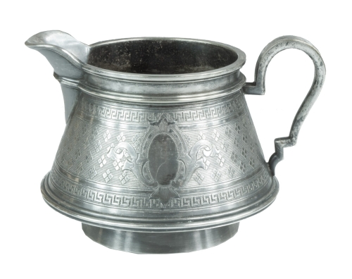 Milk jug, Norblin, Warsaw, circa, 1860 - 1870, antique Warsaw, silver, old silver, Galeria Żak, art, antiques