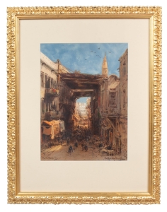 Eduard Hildebrandt "Cairo" 1864 