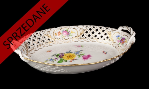 Patera, Miśnia, XX w., antyki Warszawa, skup antyków, porcelana, stara porcelana, Galeria Żak
