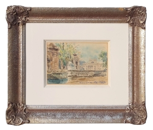 Tadeusz Cieślewski "The Amphitheatre at the Royal Łazienki", 1932 