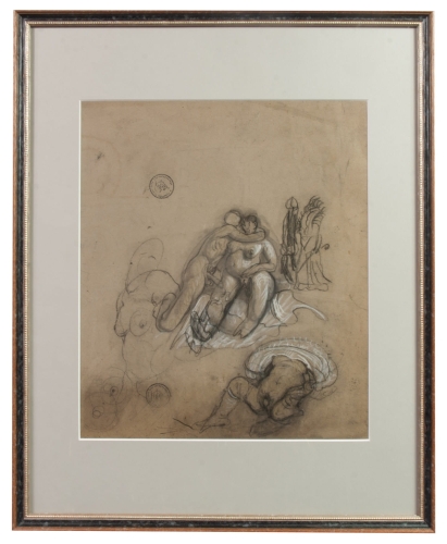 Franciszek Starowieyski “Erotic”, antique Warsaw, antique paintings, Galeria Żak, art, antiques