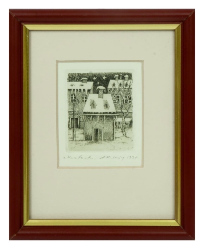 Adam Kwaśny „Dom”, 1997 r. , sztuka współczesna, obrazy aukcyjne, galeria sztuki Warszawa