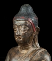 Buddha Bhumisparsha Mudra, Burma, 1852-1948, antique Warsaw, antique home decorations, Galeria Żak, art, asian, oriental, bronze sculpture